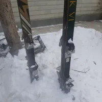 چوب اسکی سالمون با بوت کیبر ایتالیا