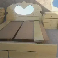 تخت و میز آرایش|تخت و سرویس خواب|نجف‌آباد, رجایی شمالی|دیوار