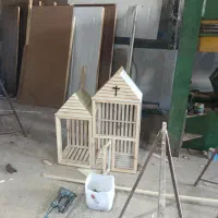 ساخت قفس برای پرنده باانواع مدل هابانظرمشتری|لوازم جانبی حیوانات|گرگان, |دیوار