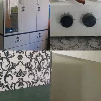 کمدلباس،تخت،موم گرمکن،آینه