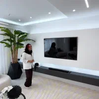 اینجاست مرکز میزتلویزیون تی وی وال ماربل شیت رشت