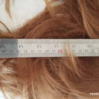 با سلام کلاه گیس رنگ نسکافه ای