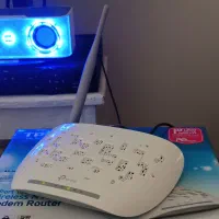 مودم وای فای دار  تی پی لینک درحد و ADSL+2 سالم