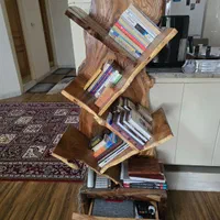 کتابخانه ی سفارشی|کتابخانه، شلف، قفسه‌های دیواری|اصفهان, خانه اصفهان|دیوار