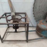 چراغ نفتی خیلی قدیمی عتیقه صحیح و سالم