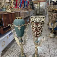 سطل دستمال برنز|صنایع دستی و سایر لوازم تزئینی|ازنا, |دیوار