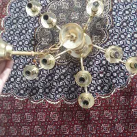 چندعدد لوستر برنز وچوبی