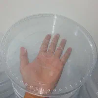 ظرف کریستالی درب دار