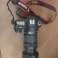 دوربین کنون 80d با تجهیزات کامل