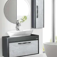 کابینت روشویی کیفیت درجه یک قیمت مناسب|لوازم سرویس بهداشتی|یزد, |دیوار