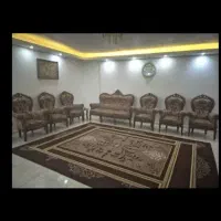 مبل ۹ نفره و میزناهاری خوری ۸ نفره و میز عسلی|مبلمان خانگی و میز عسلی|مسجد سلیمان, |دیوار