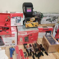 دستگاه جوش 220امپر رونیکس دریل مینی سنگ آچار شلاقی