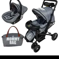 کالسکه وساک کریروتخت کودک همراه خوش خواب