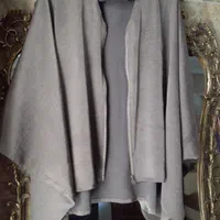 بلوز جلو زیب رنگ زیتونی