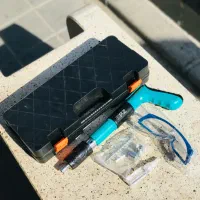 میخکوب تفنگ میخکوب دستی با کیف و لوازم پرهیزکاری|ابزارآلات|قزوین, |دیوار