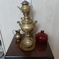 سماور برنزی یک لیتری