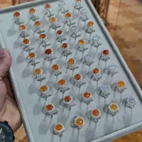 انگشتر نقره زنانه با انواع نگین،قیمت کارگاهی|بدلیجات|لنجان, |دیوار