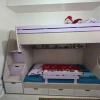 تخت خواب دو طبقه|تخت و سرویس خواب|تبریز, |دیوار