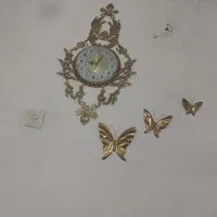 ساعت دیواری برنزی