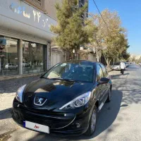 ۲۰۷مشکی ابنوس درحدصفر معاوضه بادنا پلاس توربو دنده