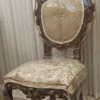 مبل ۹نفره ۱۰۰درصدچوب گردو بشرط نو نو باکاور ژله ای|مبلمان خانگی و میز عسلی|تهران, شهرک چیتگر|دیوار