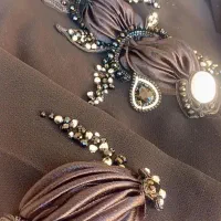 تزئینات لباس کیف و روسری|لباس|تبریز, |دیوار