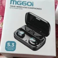 هدفون بلوتوث MG60i، کاملاً نو و مشکی