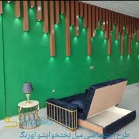 مبل تختخوابشو تخت خواب شو تاشو اورنگ دسته مکعب|مبلمان خانگی و میز عسلی|مشهد, بهمن|دیوار