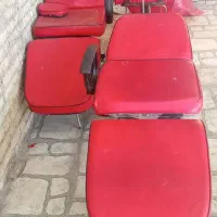 صندلی سه تیکه مناسب آرایشگاه تمیز روکش چرم|آرایشگاه و سالن‌های زیبایی|کارون, |دیوار