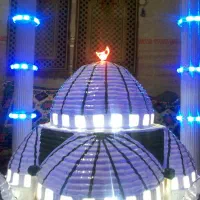 ماکت مسجد مکی|مجسمه، تندیس، ماکت|زاهدان, |دیوار