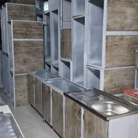 ۳ متر کابینت رنگ کوره  فلزی  نو|مصالح و تجهیزات ساختمان|یزد, |دیوار