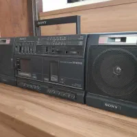 رادیو ضبط قدیمی سونی|سیستم صوتی خانگی|خوی, |دیوار