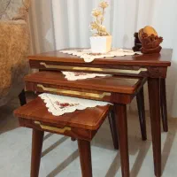 میز عسلی چوبی