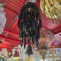 لوستر باکارات ۶ لامپ|لوستر و چراغ آویز|کرمان, |دیوار