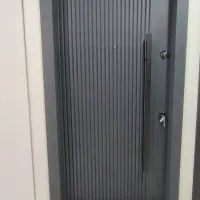 درب ضدسرقت فلزی راست بازشو درب ضد سرقت در