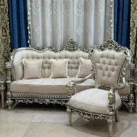 مبلمان استیل پرمنبت وغذاخوری (مدل خاطره)