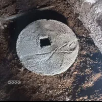 حفره چاه فاضلاب با پالانه