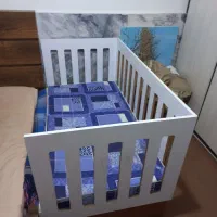 تخت کنار مادر با تشک مخصوص|تخت و صندلی بچه|مشهد, محمدآباد|دیوار