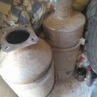 ایگزوز‌کامیون‌۲عدد‌با‌کاتالیز‌داخل‌سالم|قطعات یدکی و لوازم جانبی|اردبیل, |دیوار