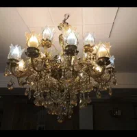 لوستر  و.  آیینه شمعدان ب