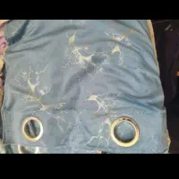 پرده والون مخمل طلا کوب|پرده، رانر، رومیزی|چناران, |دیوار