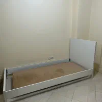 تخت ام دی اف کفی چوبی|تخت و سرویس خواب|تهران, جمالزاده|دیوار