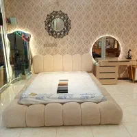 تخت و میز آرایش سلطان|تخت و سرویس خواب|قم, شاه ابراهیم|دیوار