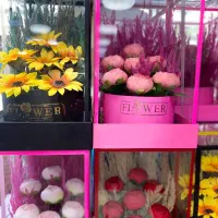 باکس گل VIP تک /عمده|گل مصنوعی|آفتاب, |دیوار