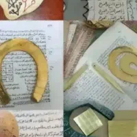 س کتاب ودعا ممذهبی بفروش میرسید