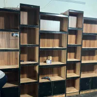 دکور طبقاتی|کتابخانه، شلف، قفسه‌های دیواری|تهران, شهرک ولیعصر شمالی|دیوار
