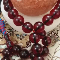 تسبیح سندلوس آلمان کهنه ۳۰۰ گرم اصله آلمان عتیقه