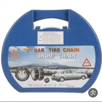 زنجیر چرخ و ۲ عدد مثلثی خطر