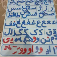 حروف الفبای مگنتی و دو عدد کتاب مخصوص کلاس اول