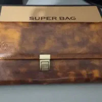 کیف پول و جا کارتی و گوشی چرم اصل فابریک